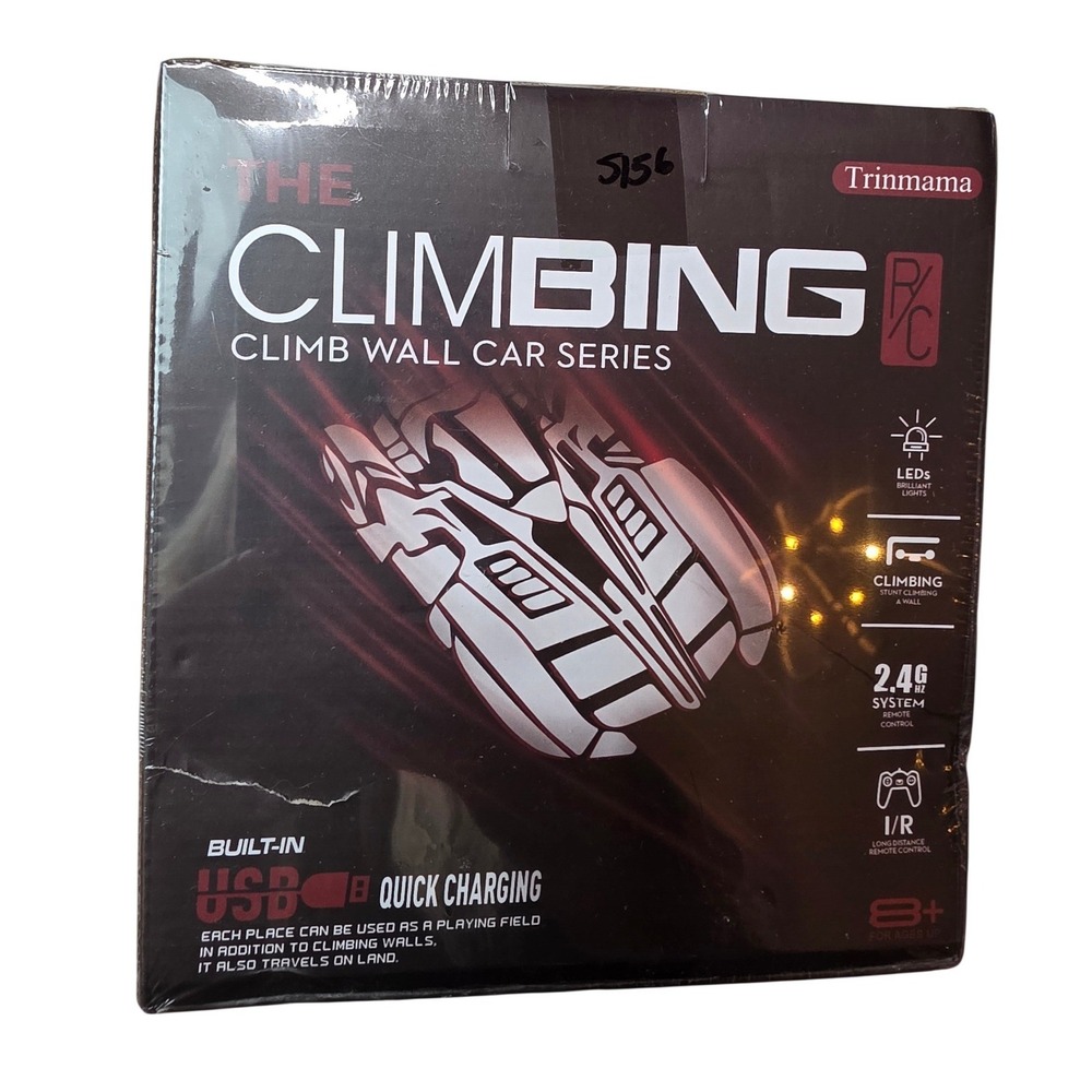 Trinmama Climbing Wall Car Series RC Gravity Defying Stunt‎ Car USB Recharge A6